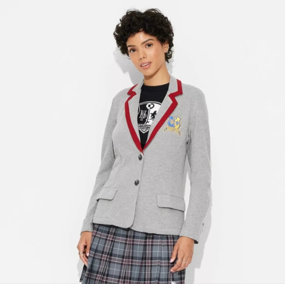 Mad Engine For Target Beatlejuice Inspired By Astrid School Blazer Size XL NWT
